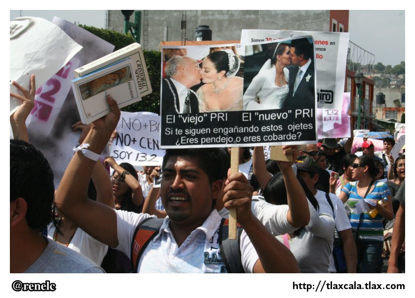 La marcha #YoSoy132 en Tlaxcala - Foto