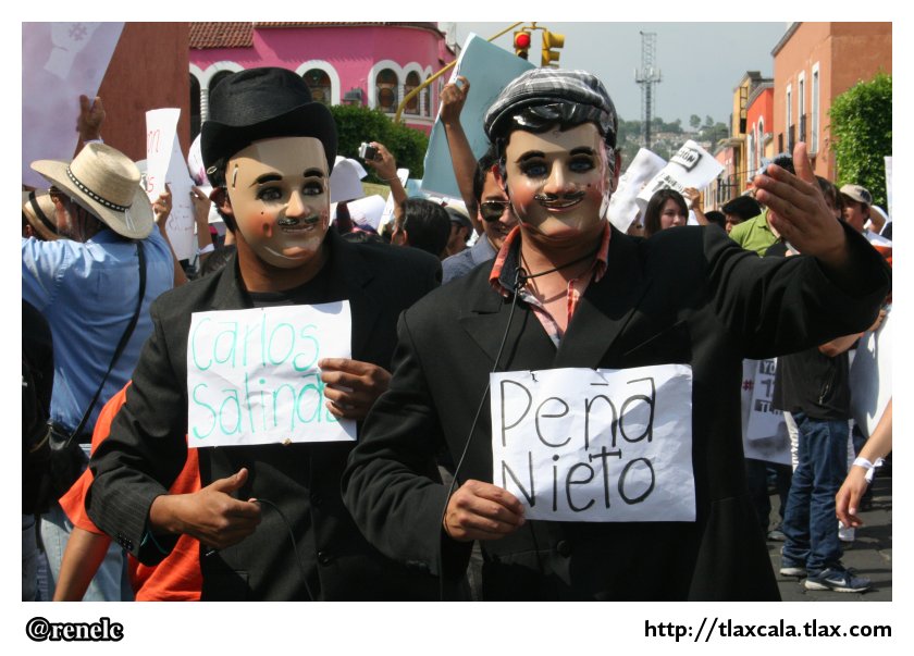 La marcha #YoSoy132 en Tlaxcala - Foto