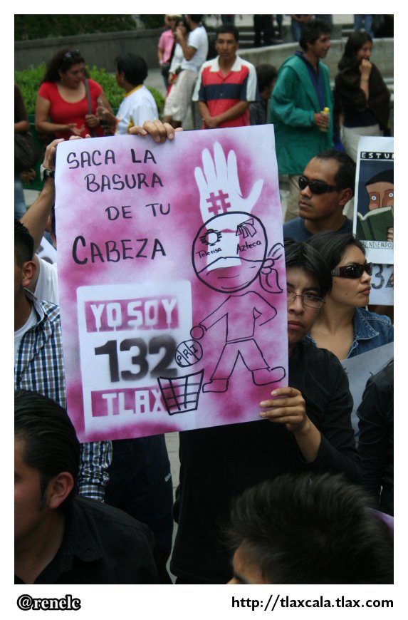 La marcha #YoSoy132 en Tlaxcala - Foto