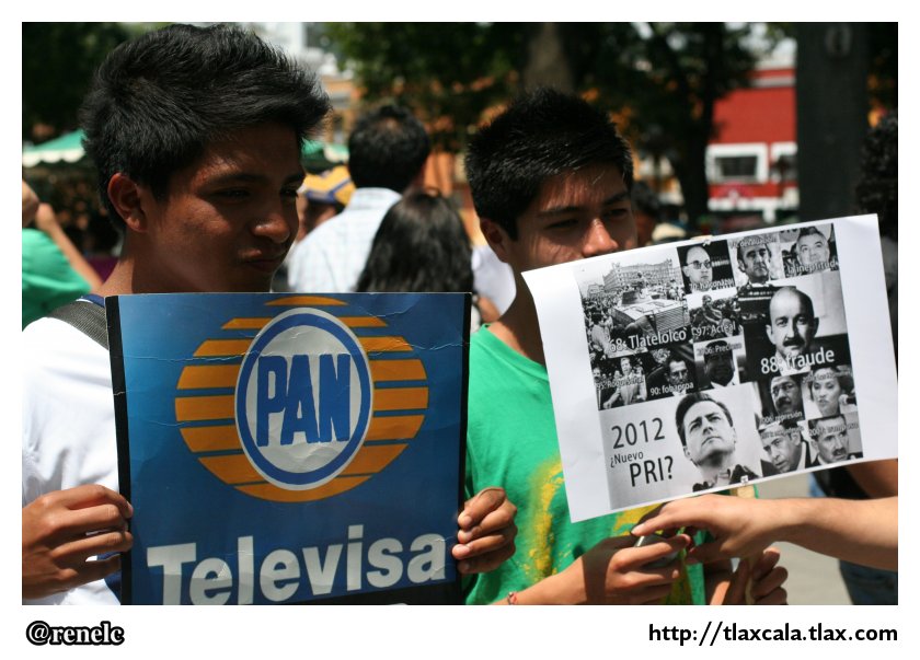La marcha #YoSoy132 en Tlaxcala - Foto