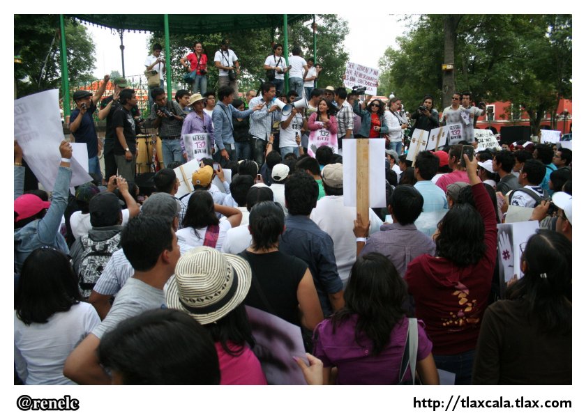 La marcha #YoSoy132 en Tlaxcala - Foto