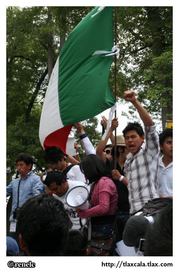 La marcha #YoSoy132 en Tlaxcala - Foto