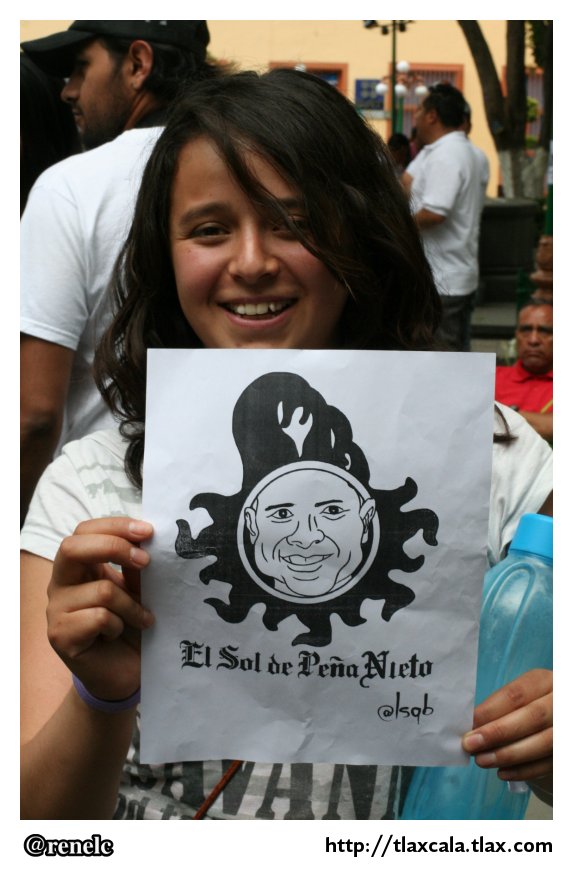 La marcha #YoSoy132 en Tlaxcala - Foto