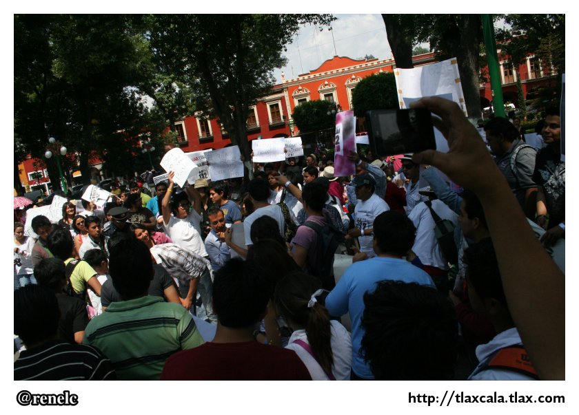 La marcha #YoSoy132 en Tlaxcala - Foto