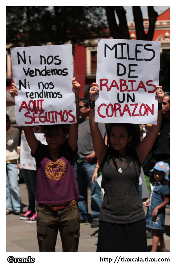 Marcha anti EPN en Tlaxcala #MegaMarcha (7 de julio de 2012) - Foto