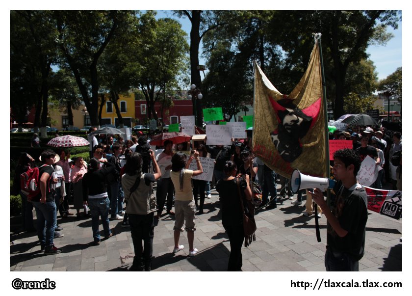 Marcha anti EPN en Tlaxcala #MegaMarcha (7 de julio de 2012) - Foto