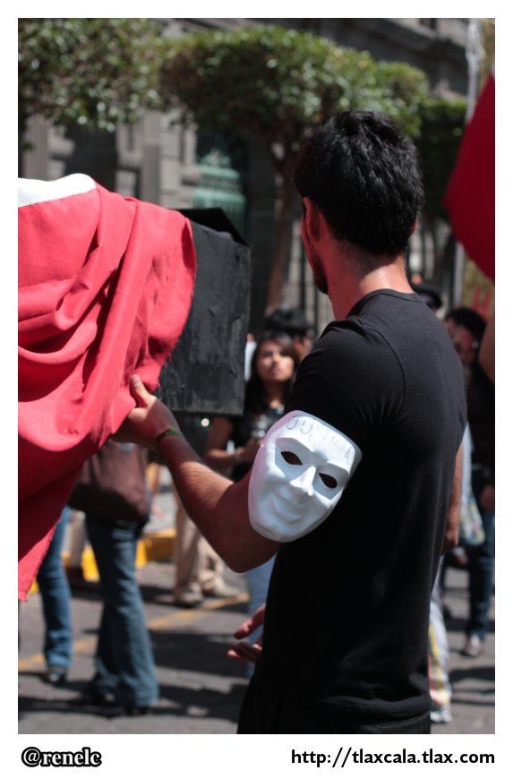 Marcha anti EPN en Tlaxcala #MegaMarcha (7 de julio de 2012) - Foto