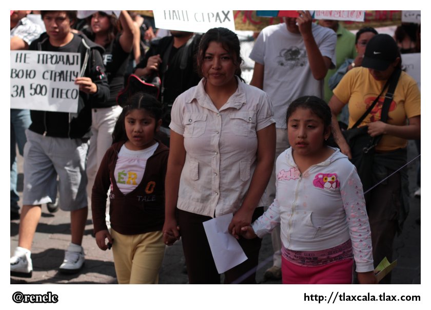 Marcha anti EPN en Tlaxcala #MegaMarcha (7 de julio de 2012) - Foto