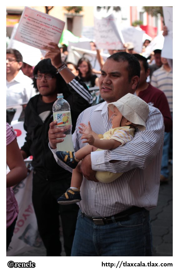 Marcha anti EPN en Tlaxcala #MegaMarcha (7 de julio de 2012) - Foto
