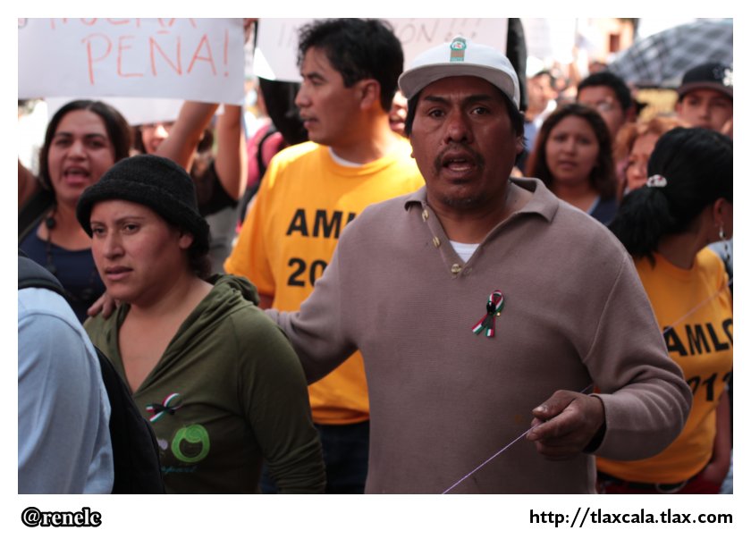 Marcha anti EPN en Tlaxcala #MegaMarcha (7 de julio de 2012) - Foto