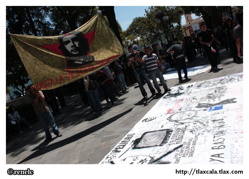 Marcha anti EPN en Tlaxcala #MegaMarcha (7 de julio de 2012) - Foto