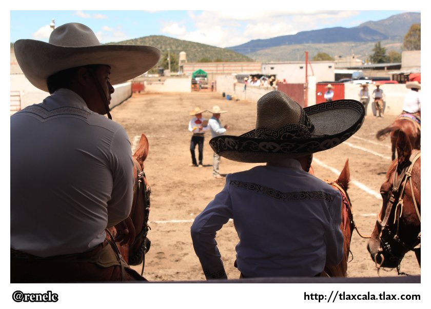 Charreada en la feria de Tlaxco (2 de septiembre del 2012) - Foto