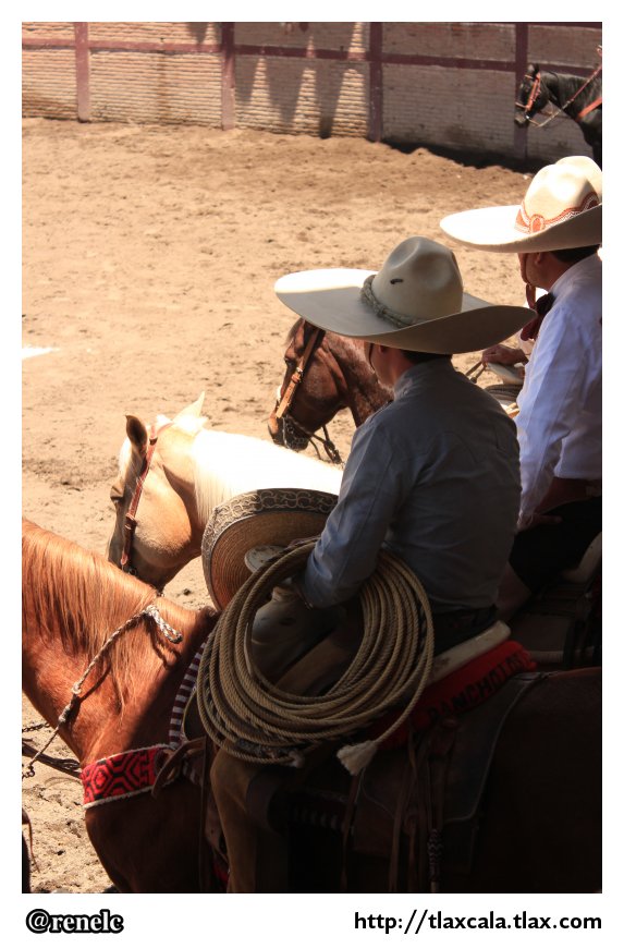 Charreada en la feria de Tlaxco (2 de septiembre del 2012) - Foto