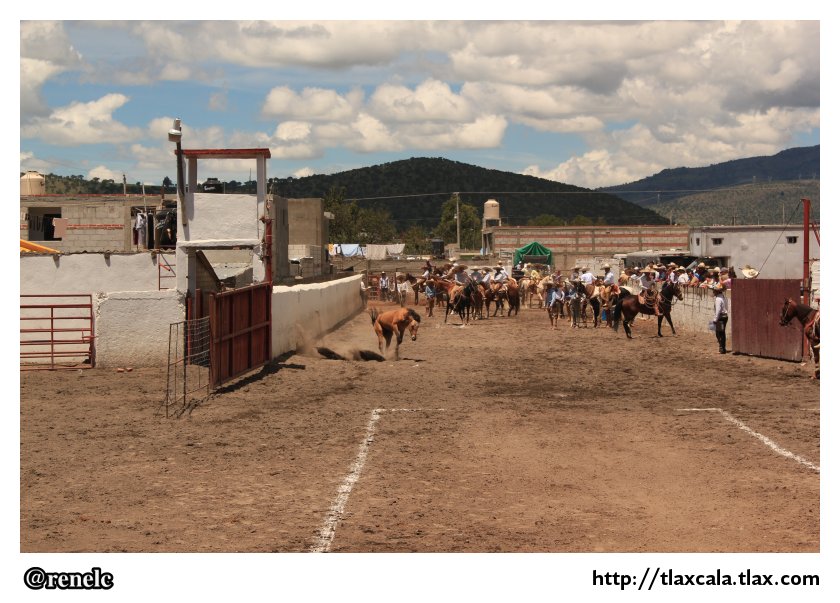 Charreada en la feria de Tlaxco (2 de septiembre del 2012) - Foto