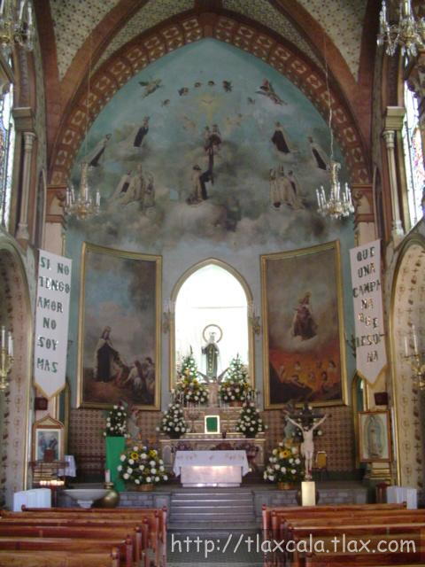 Interior Parroq. de Ntra. Sra. del Carmen