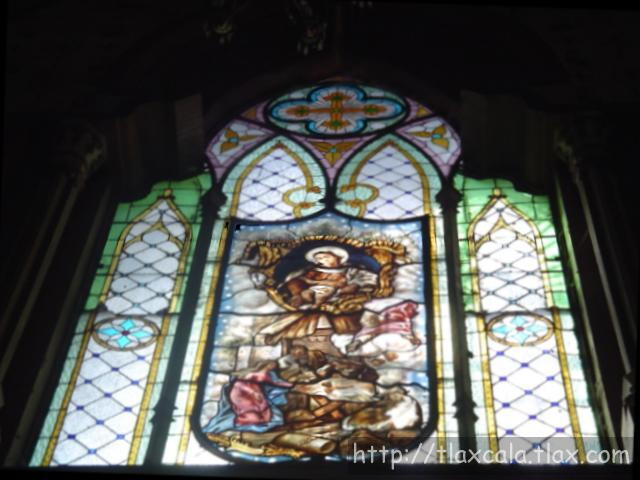 Vitral de la Parroq. de Ntra. Sra. del Carmen