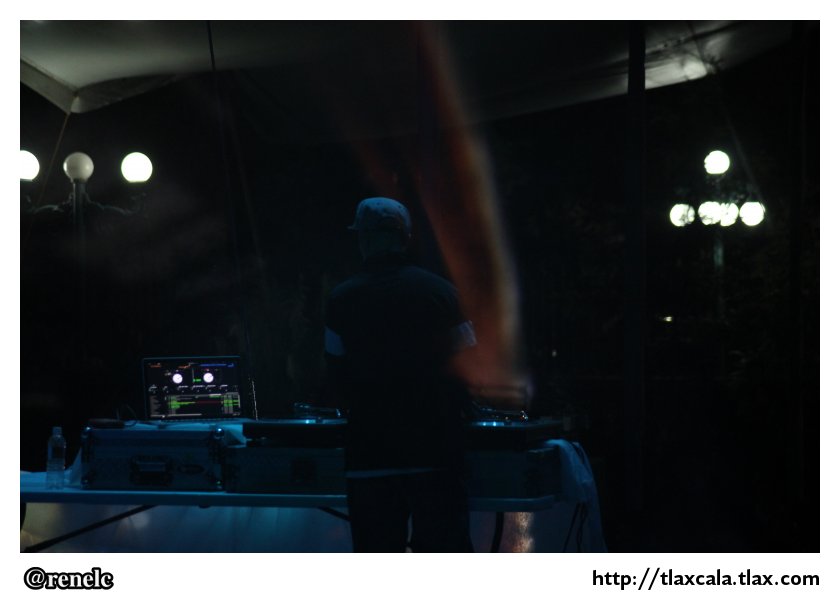 Soundframe Vienna Aaudiovisual Live Show en el patio de ITC, Festival Cervantino en Tlaxcala - Foto