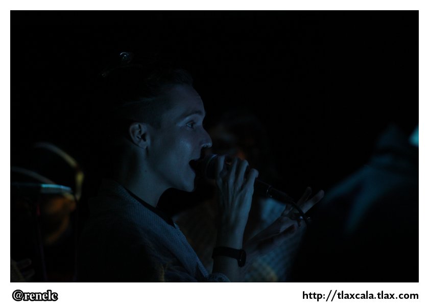 Soundframe Vienna Aaudiovisual Live Show en el patio de ITC, Festival Cervantino en Tlaxcala - Foto
