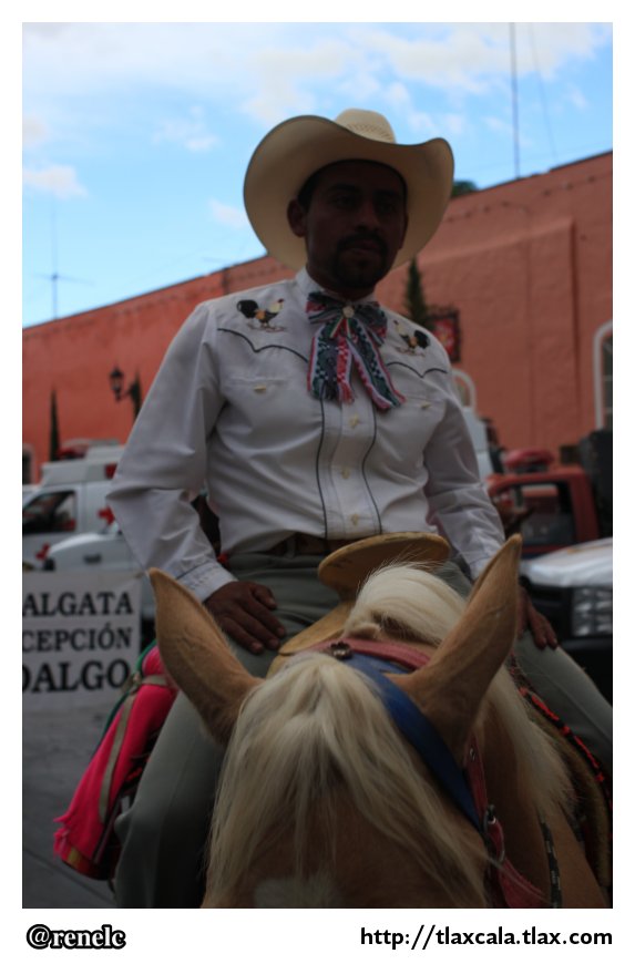 Entrega del fuego de independencia a comunidades en Huamantla - Foto