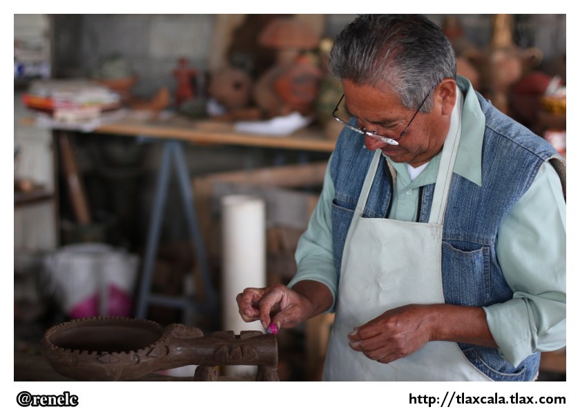 Artesanias de Barro Oxidado, Taller de Bernardo Jurez, La Trinidad Tenexyecac - Foto