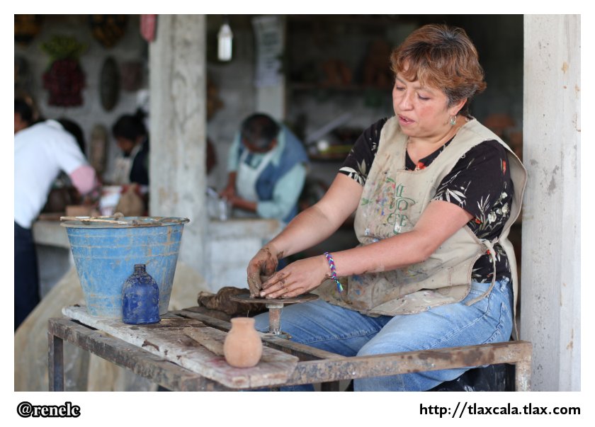 Artesanias de Barro Oxidado, Taller de Bernardo Jurez, La Trinidad Tenexyecac - Foto