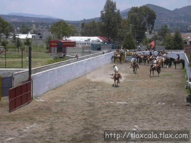 Lauro Garcia coleando en su primera oportunidad