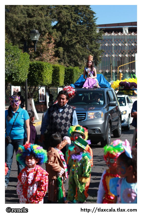 Desfile de carnaval infantil Tlaxcala 2013 - Foto