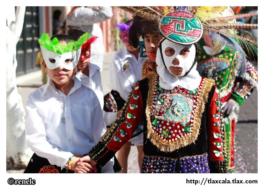 Desfile de carnaval infantil Tlaxcala 2013 - Foto