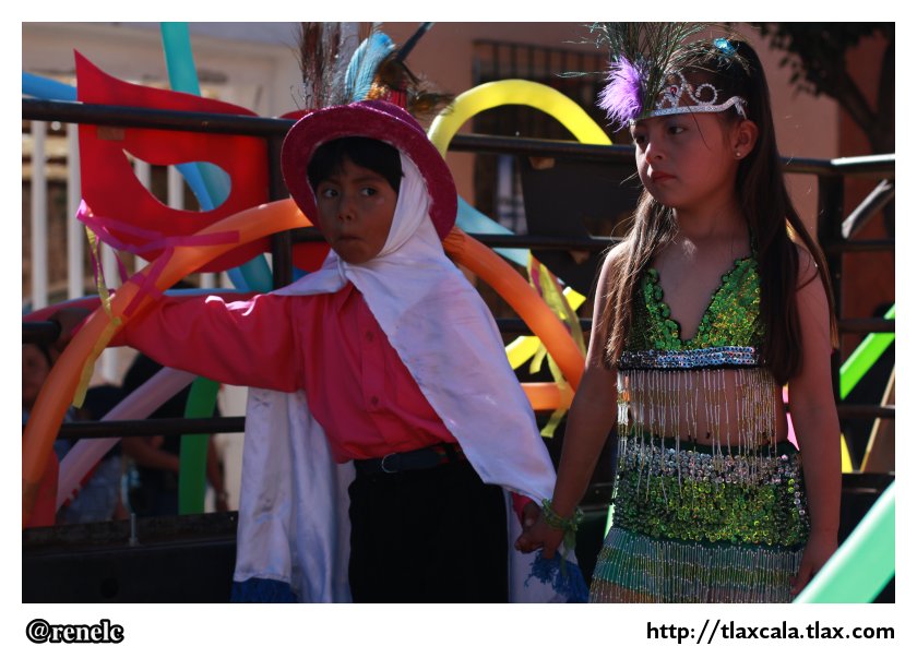 Desfile de carnaval infantil Tlaxcala 2013 - Foto
