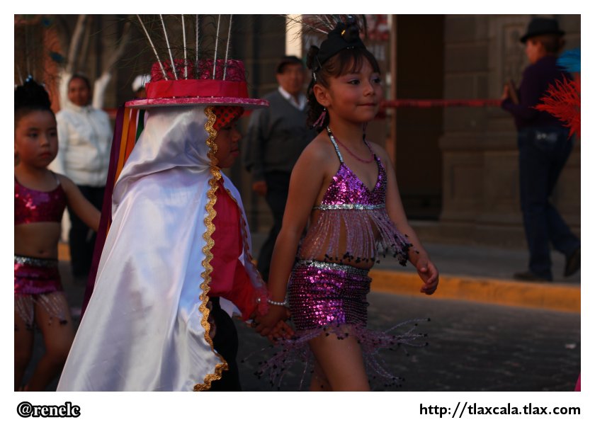 Desfile de carnaval infantil Tlaxcala 2013 - Foto