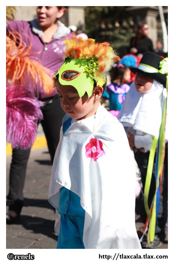 Desfile de carnaval infantil Tlaxcala 2013 - Foto
