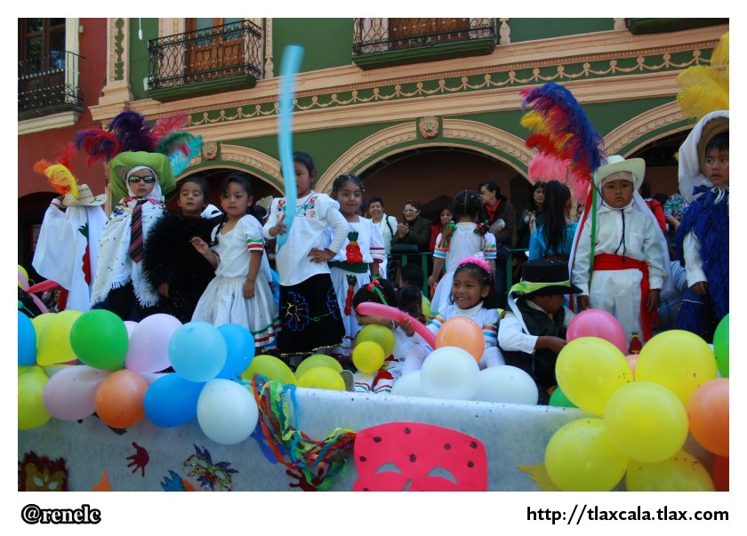 Desfile de carnaval infantil Tlaxcala 2013 - Foto