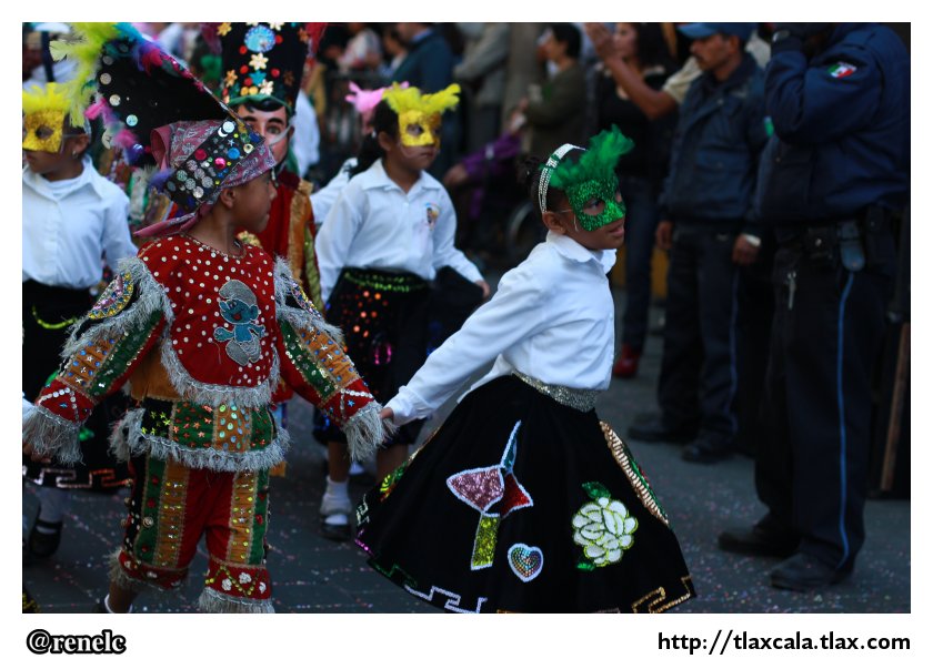Desfile de carnaval infantil Tlaxcala 2013 - Foto