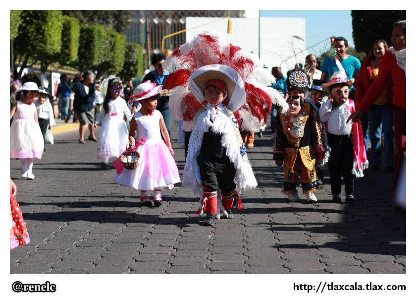 Desfile de carnaval infantil Tlaxcala 2013 - Foto