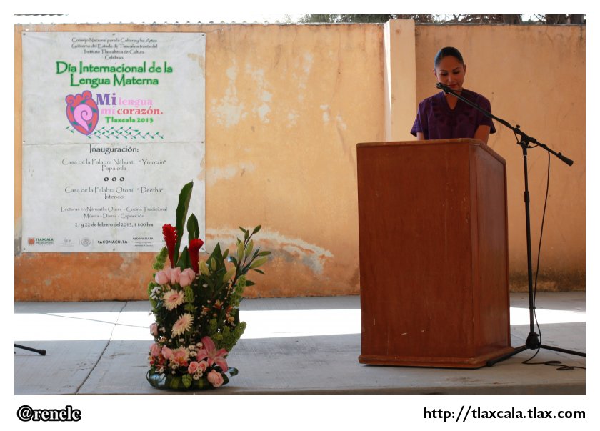 Dia Internacional de la Lengua Materna Tlaxcala 2013 - Papalotla - Foto