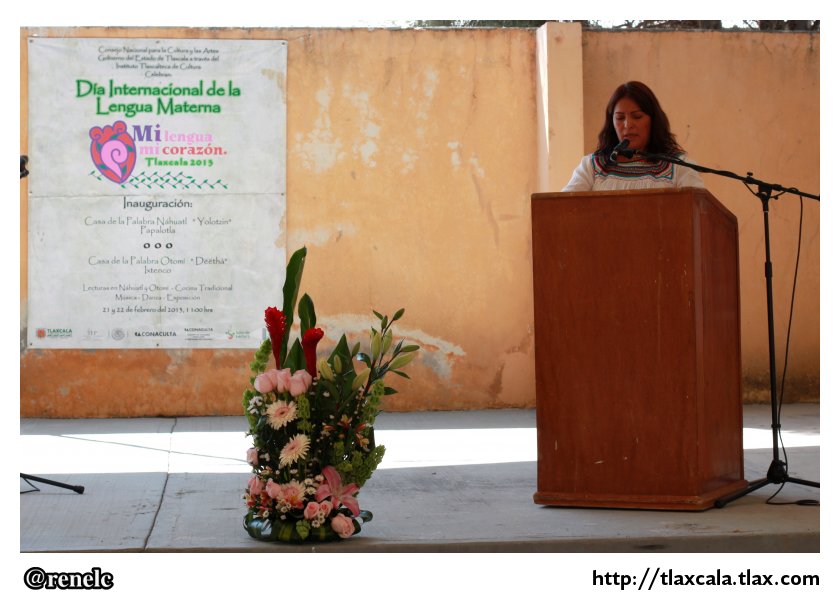 Dia Internacional de la Lengua Materna Tlaxcala 2013 - Papalotla - Foto