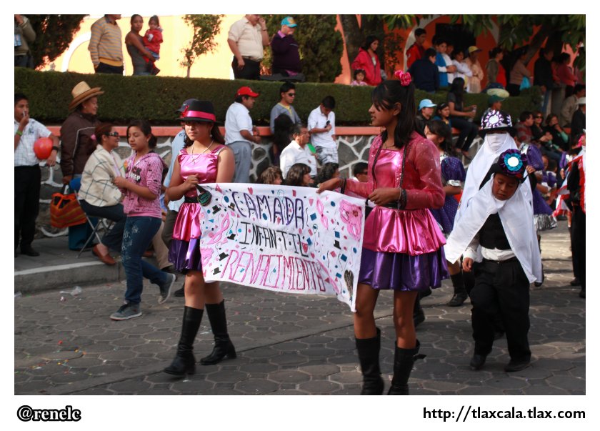 Desfile/Remate de Carnaval Panotla 2013 - Foto