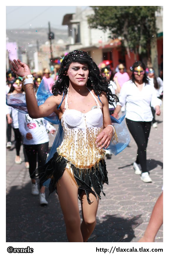 Desfile/Remate de Carnaval Panotla 2013 - Foto