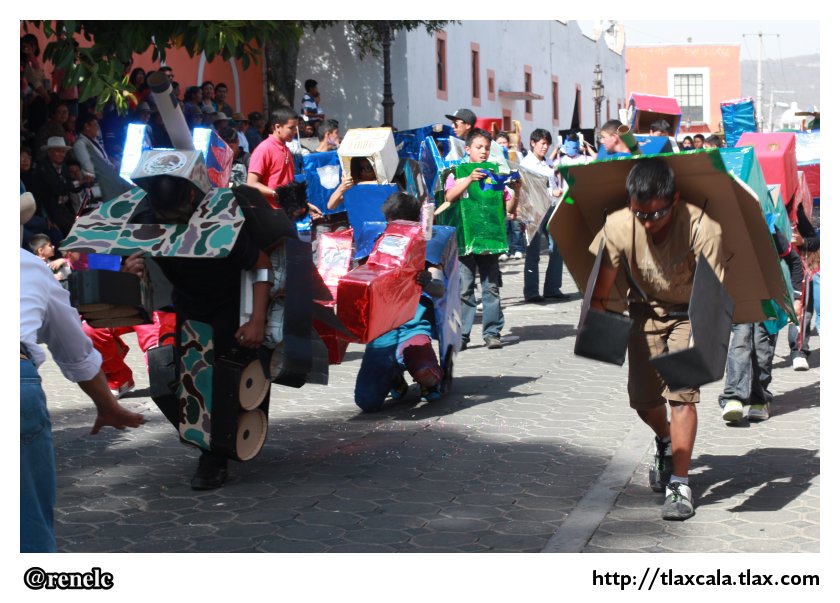 Desfile/Remate de Carnaval Panotla 2013 - Foto