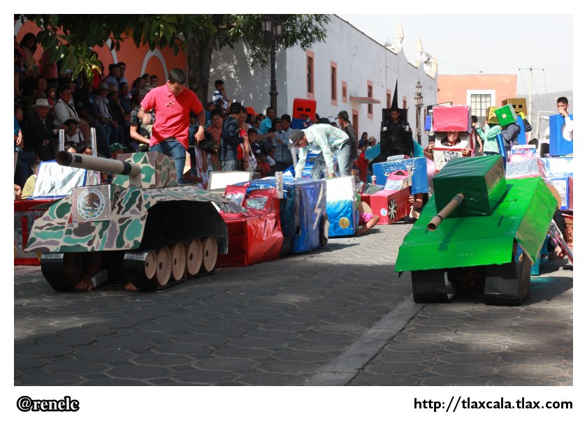 Desfile/Remate de Carnaval Panotla 2013 - Foto