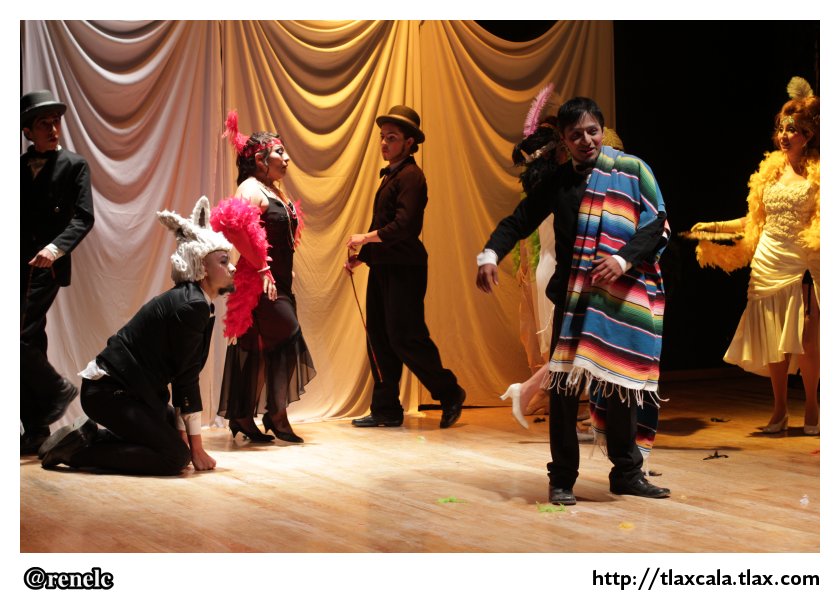 Obra de teatro &quot;La Villa de las Barrancas&quot; en el centro cultural la liberta de Apizaco - Foto