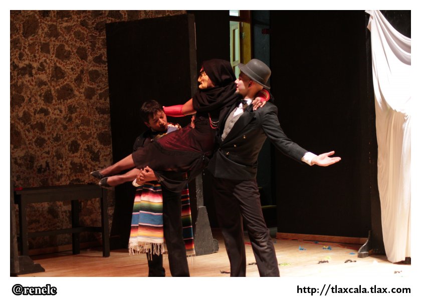 Obra de teatro &quot;La Villa de las Barrancas&quot; en el centro cultural la liberta de Apizaco - Foto