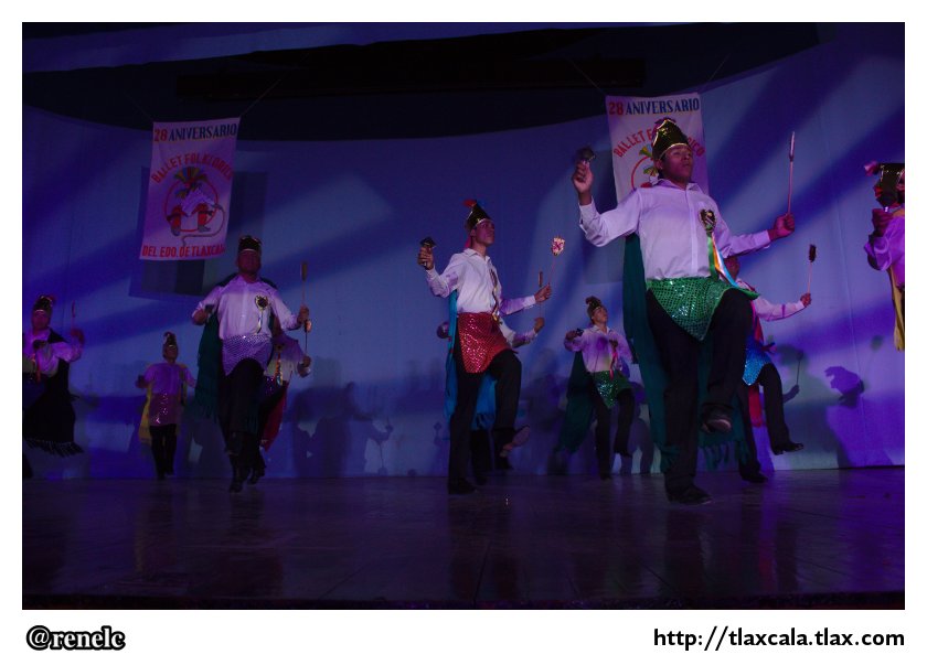 XXVIII aniversario del Ballet Folklorico del Estado de Tlaxcala (1 de junio de 2013) - Foto