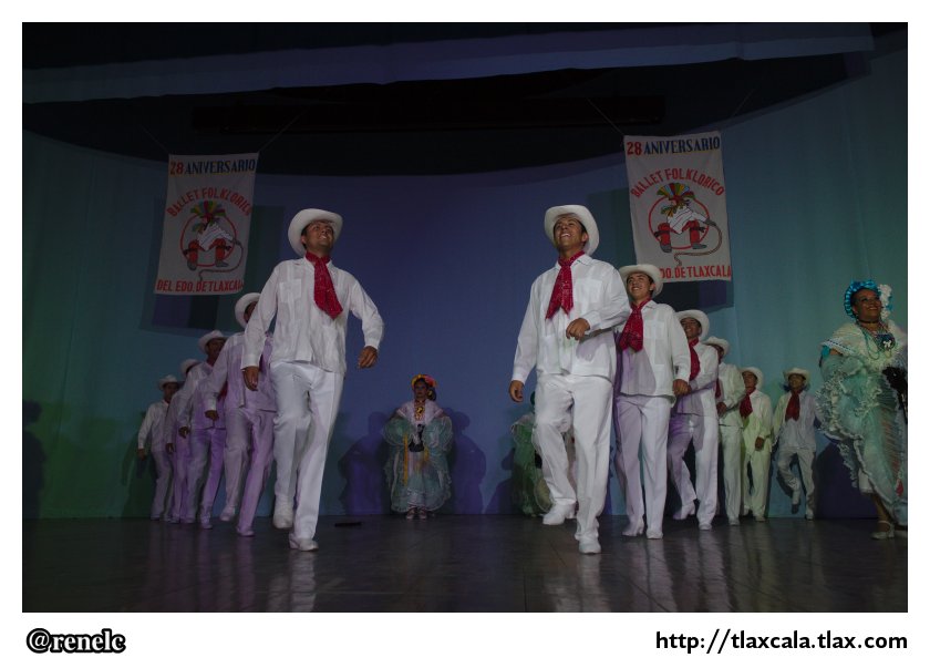 XXVIII aniversario del Ballet Folklorico del Estado de Tlaxcala (1 de junio de 2013) - Foto
