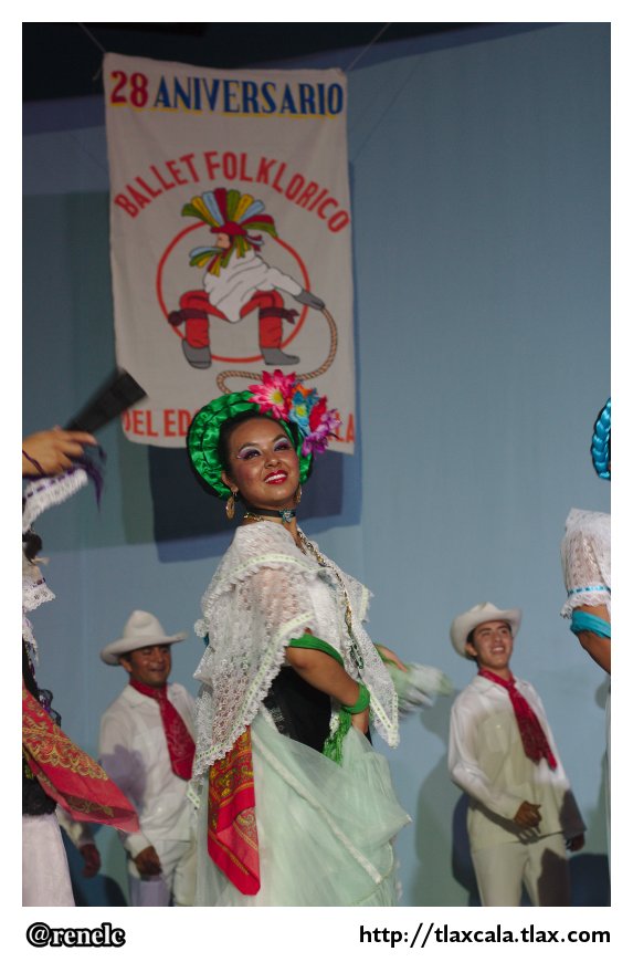XXVIII aniversario del Ballet Folklorico del Estado de Tlaxcala (1 de junio de 2013) - Foto