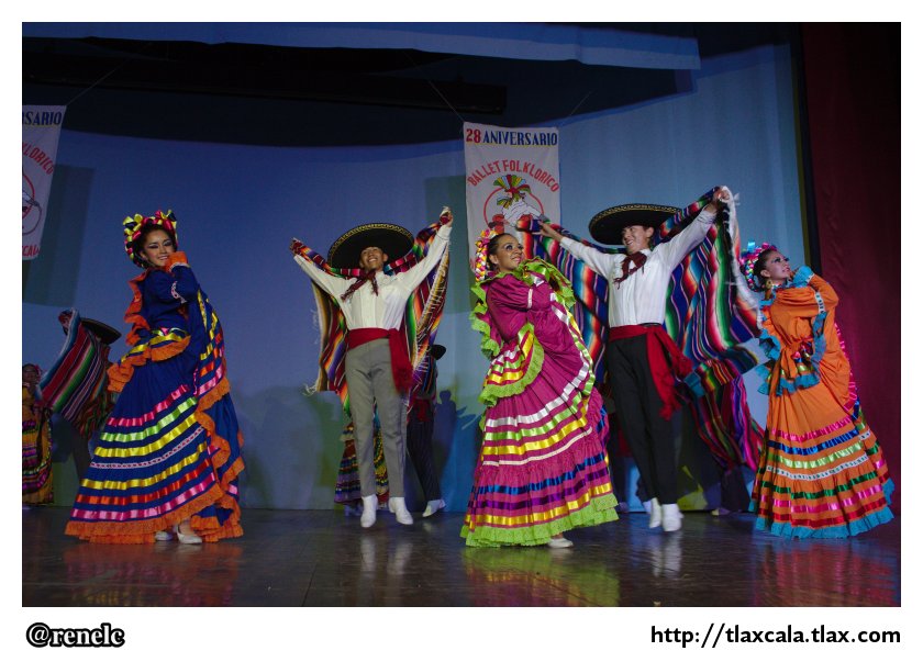 XXVIII aniversario del Ballet Folklorico del Estado de Tlaxcala (1 de junio de 2013) - Foto