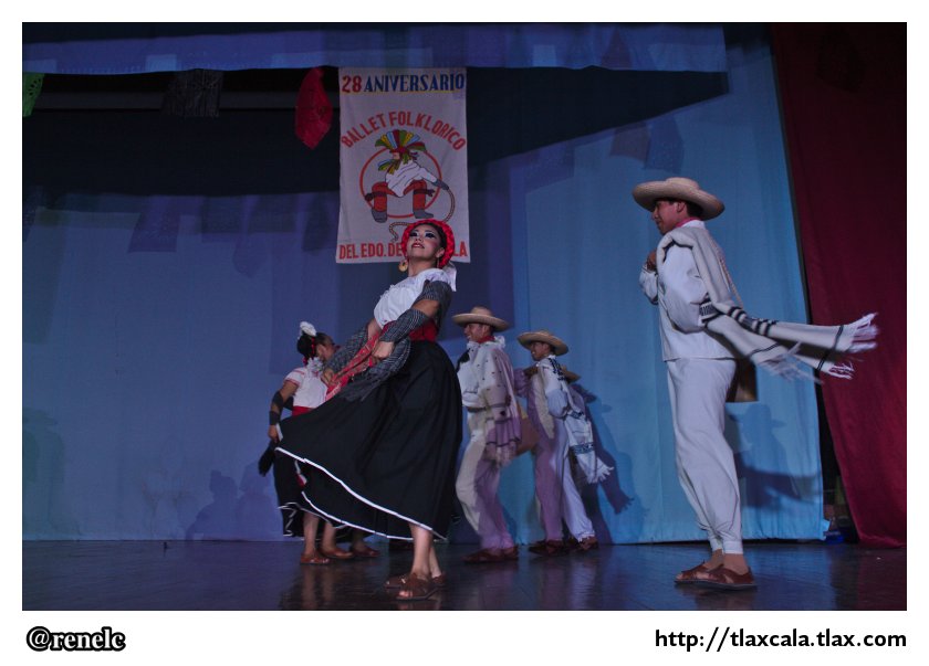 XXVIII aniversario del Ballet Folklorico del Estado de Tlaxcala (8 de junio de 2013) - Foto