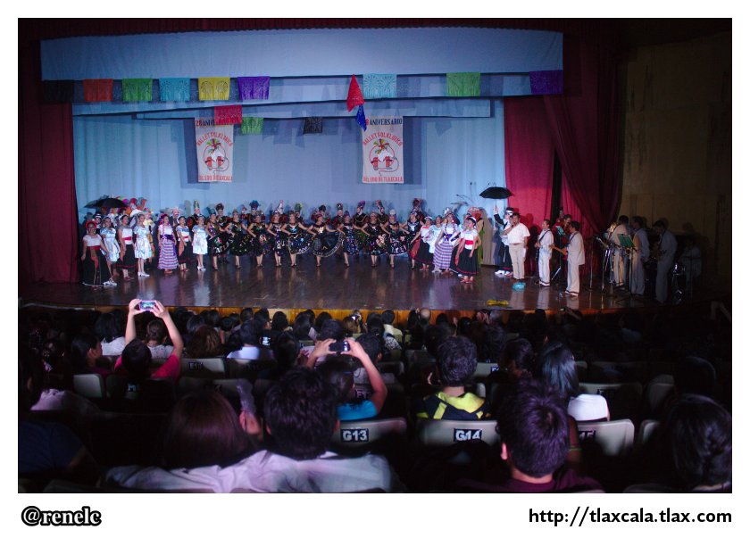 XXVIII aniversario del Ballet Folklorico del Estado de Tlaxcala (8 de junio de 2013) - Foto
