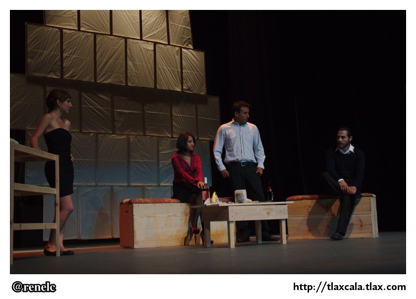 Circulo vicioso de un cuarteto amoroso en el Teatro Xicohtencatl - Foto