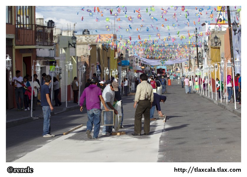 La noche que nadie duerme &quot;Las alfombras - Huamantla&quot; - Foto